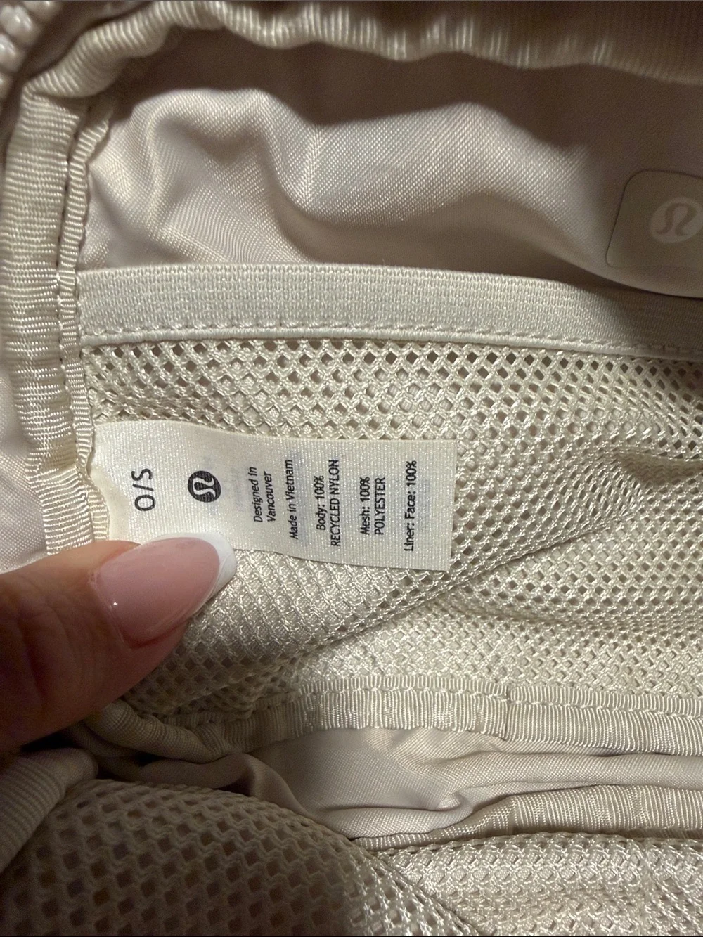 lululemon athletica small cream